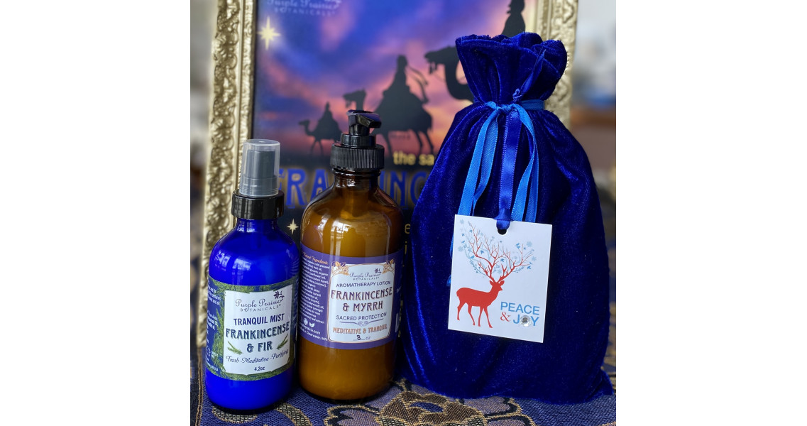Frankincense Royal Velvet Gift Bag Frankincense Royal Velvet Gift Bag